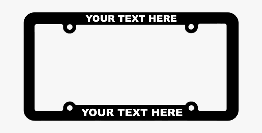 Vegan License Plate Frame, HD Png Download, Free Download