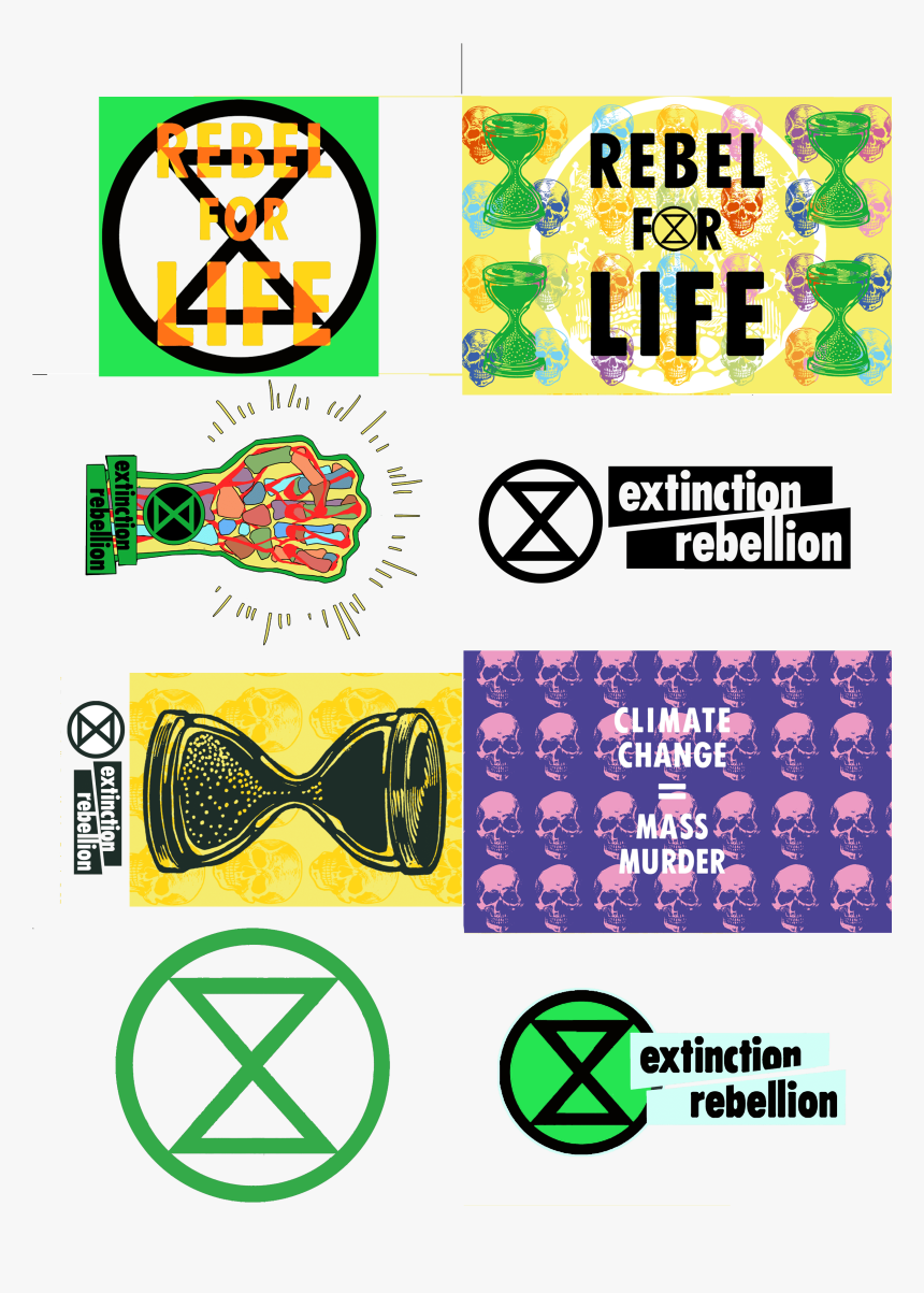 Extinction Rebellion English Stickers, HD Png Download, Free Download