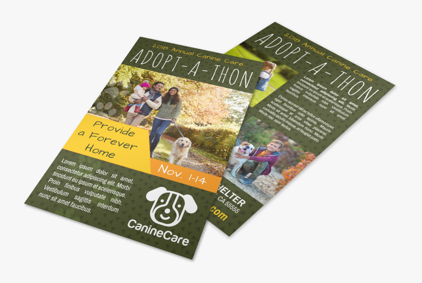 Walk A Thon Flyer Templates - Flyer, HD Png Download, Free Download