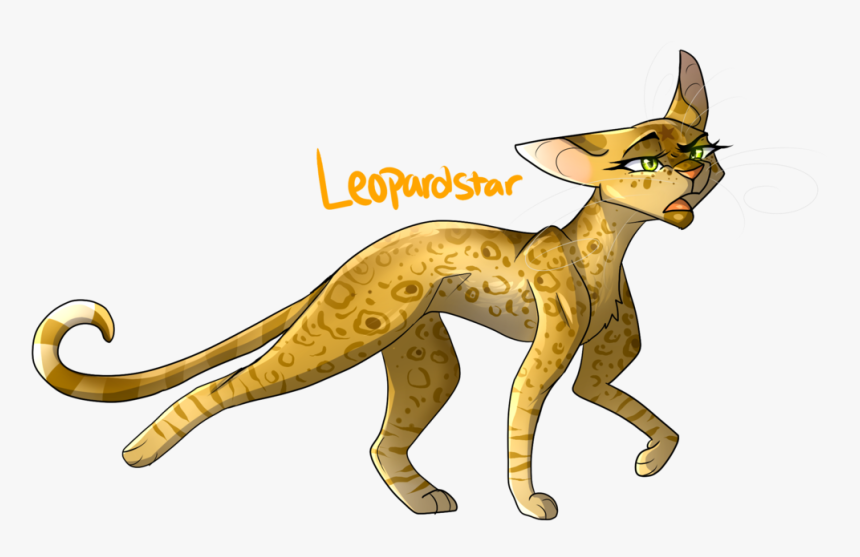 Leopardstar Art Warrior Cats Transparent, HD Png Download, Free Download