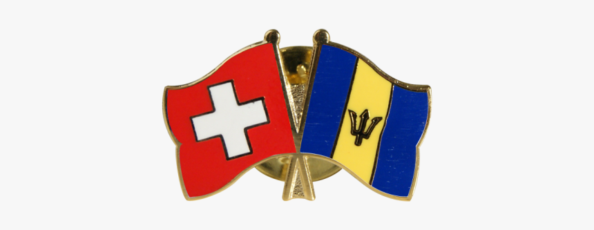Barbados Friendship Flag Pin, Badge - Barbados Flag, HD Png Download, Free Download