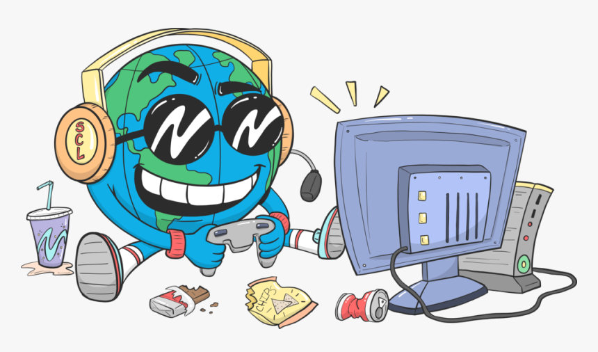 Scl Gamer - Cartoon, HD Png Download, Free Download