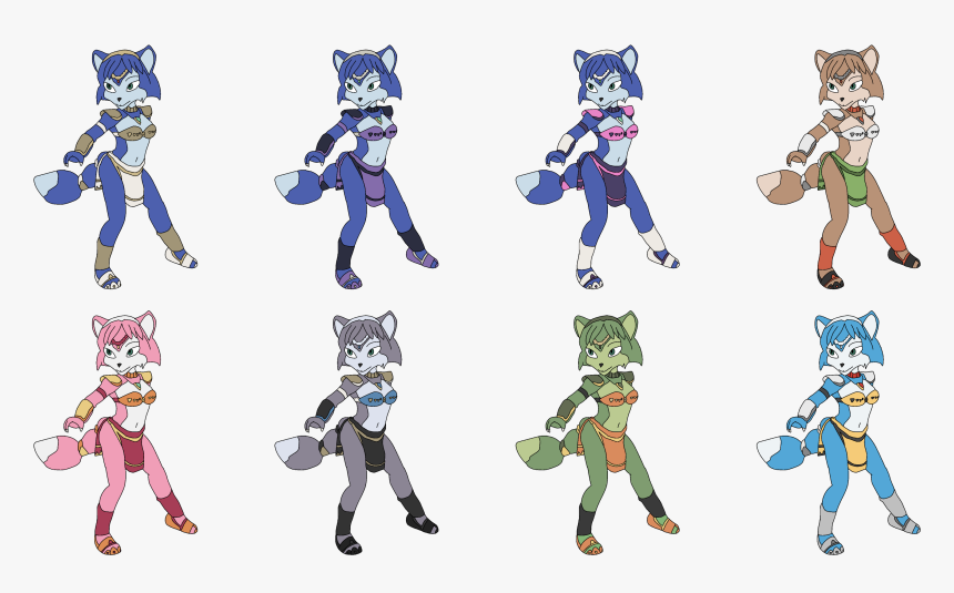 Krystal Smash Bros Colors, HD Png Download, Free Download