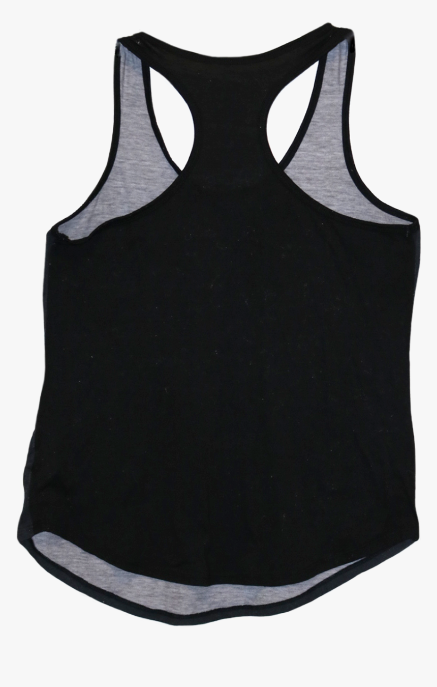 The Back Of The Black Tanktop - Active Tank, HD Png Download, Free Download