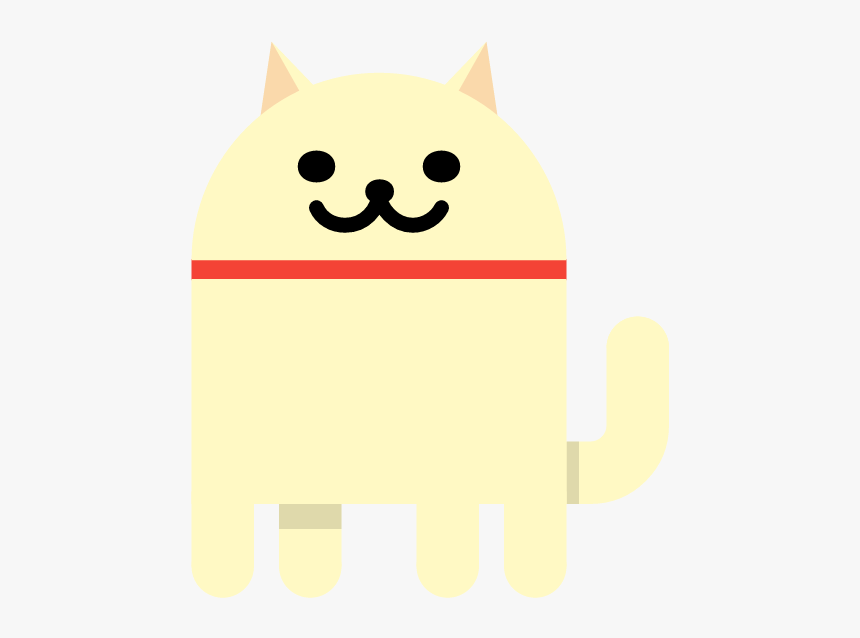 For Some Reason, This Cat Reminded Me Of Leo In Chained - Android Neko Blue Cat, HD Png Download, Free Download