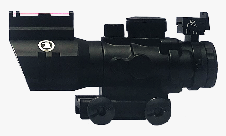 Mil Dot Side View B - Telescopic Sight, HD Png Download, Free Download