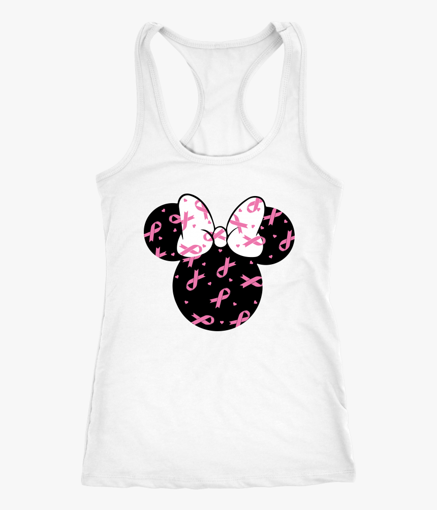 Breast Cancer Awareness Shirt Mickey Mouse Shirt Disney - Active Tank, HD Png Download, Free Download