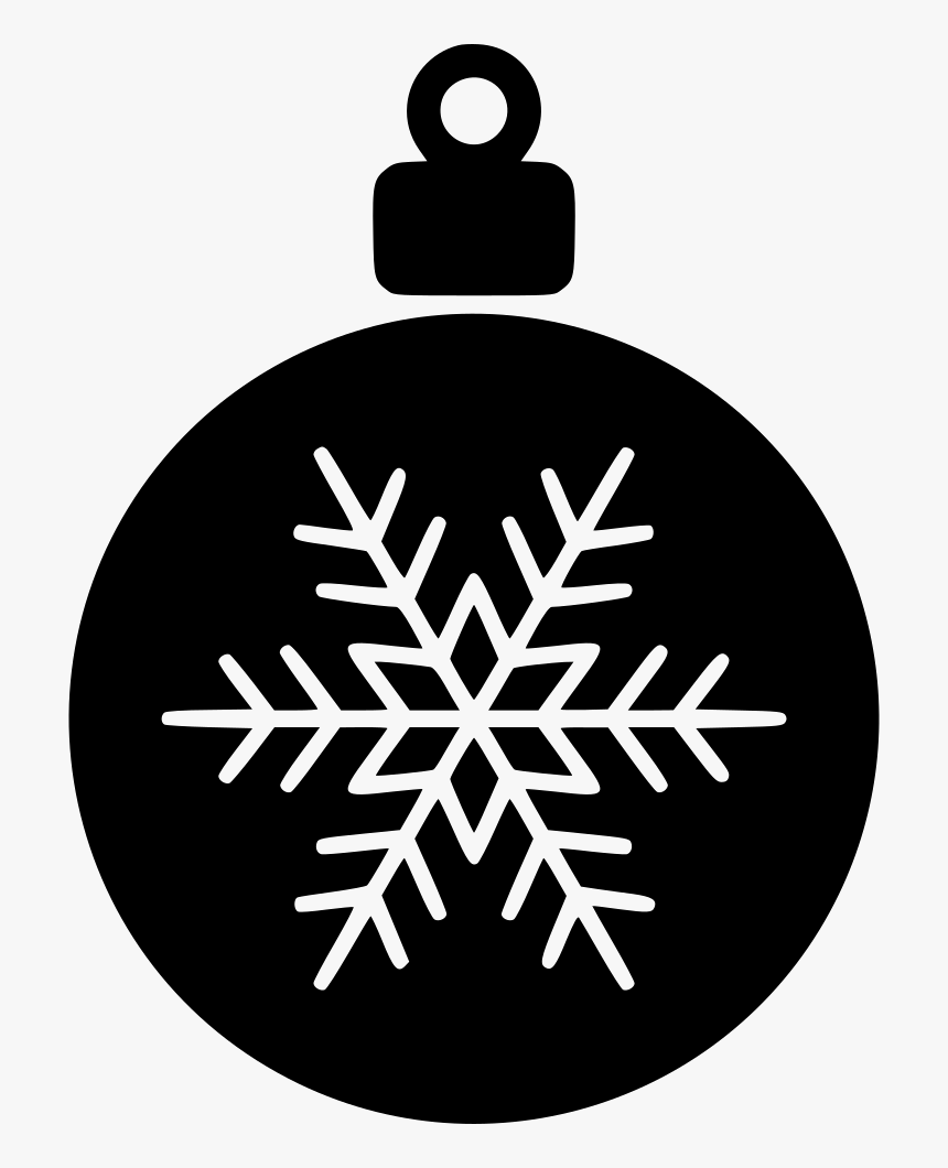 Christmas Ornament - Clipart Ornament Red Snowflake, HD Png Download, Free Download