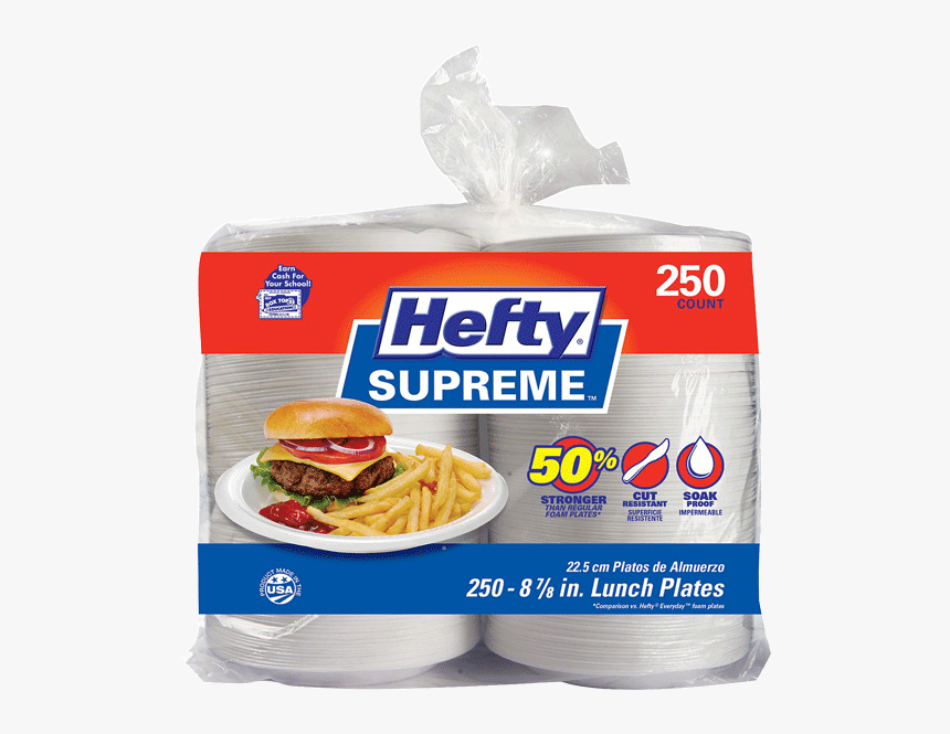 Hefty Supreme Plates, HD Png Download, Free Download