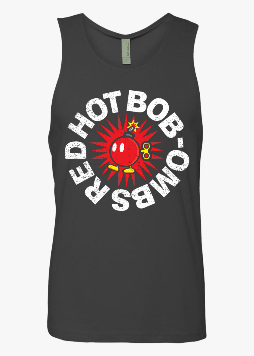 Red Hot Bob-ombs Men"s Premium Tank Top - Active Tank, HD Png Download, Free Download