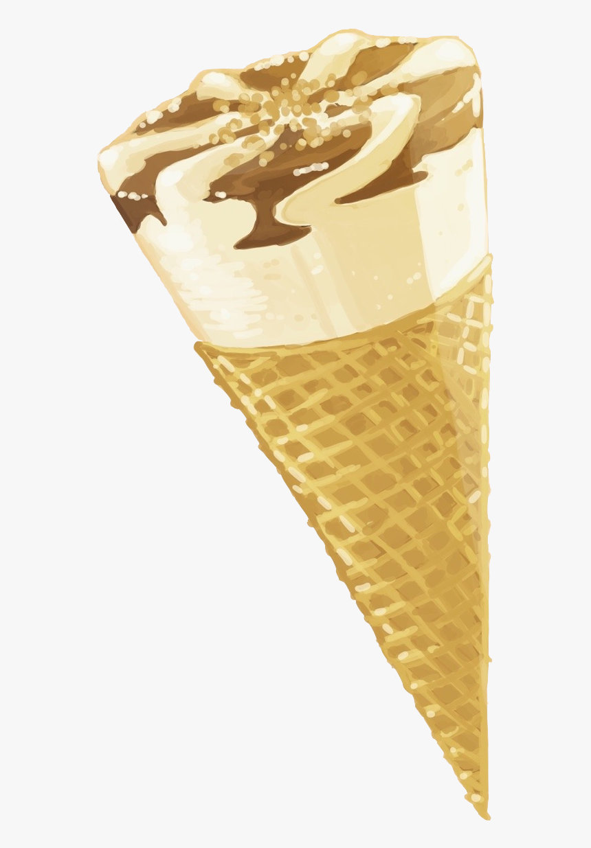 Illustration By Ehanset - Ice Cream Cone, HD Png Download, Free Download