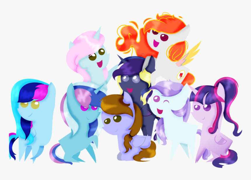 Transparent My Little Pony Group Png - Mlp Eg Base Group, Png Download, Free Download