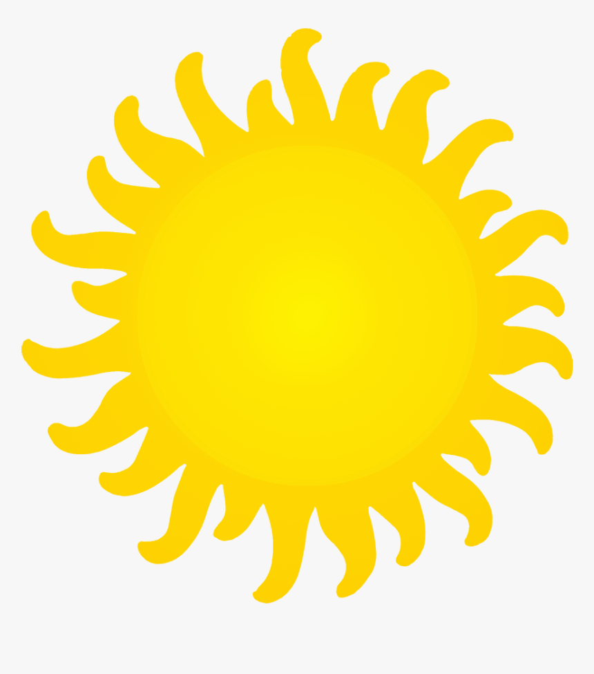 Yellow Sun Drawing - Illustration, HD Png Download, Free Download