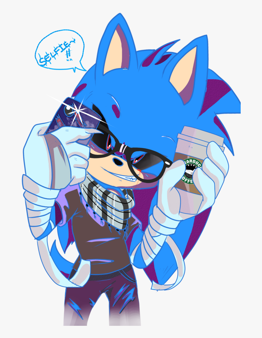 Neon Sonic Exe, HD Png Download, Free Download