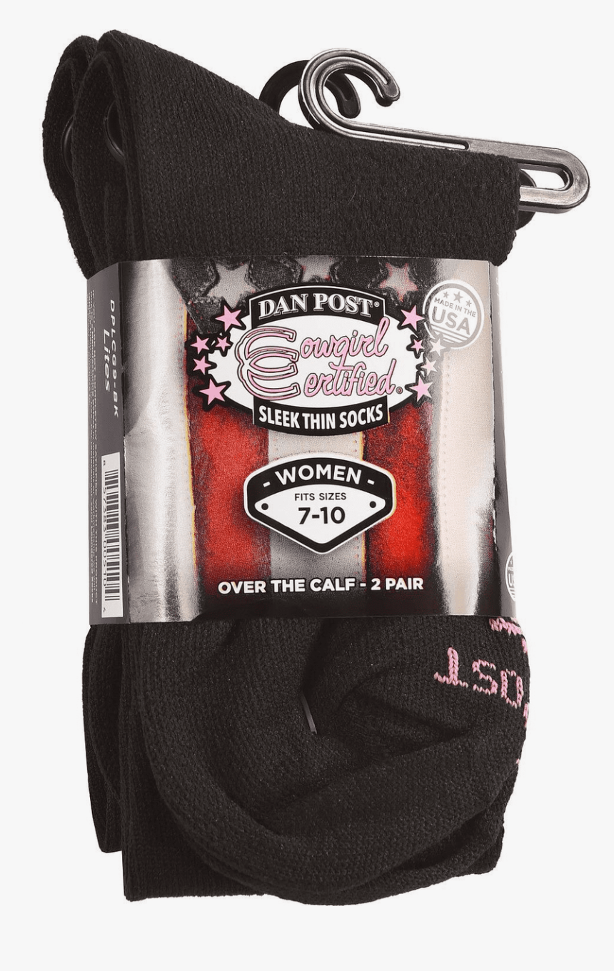 Women"s Cowgirl Certified Over The Calf Sock By Dan - Splint Boots, HD Png Download, Free Download