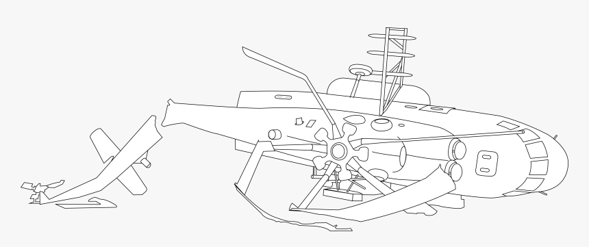 Helicopter - Boat, HD Png Download, Free Download