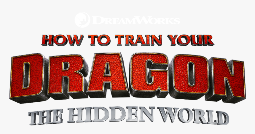Train Your Dragon The Hidden World Title, HD Png Download, Free Download