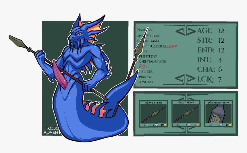 Kobold Adventure Art, HD Png Download, Free Download