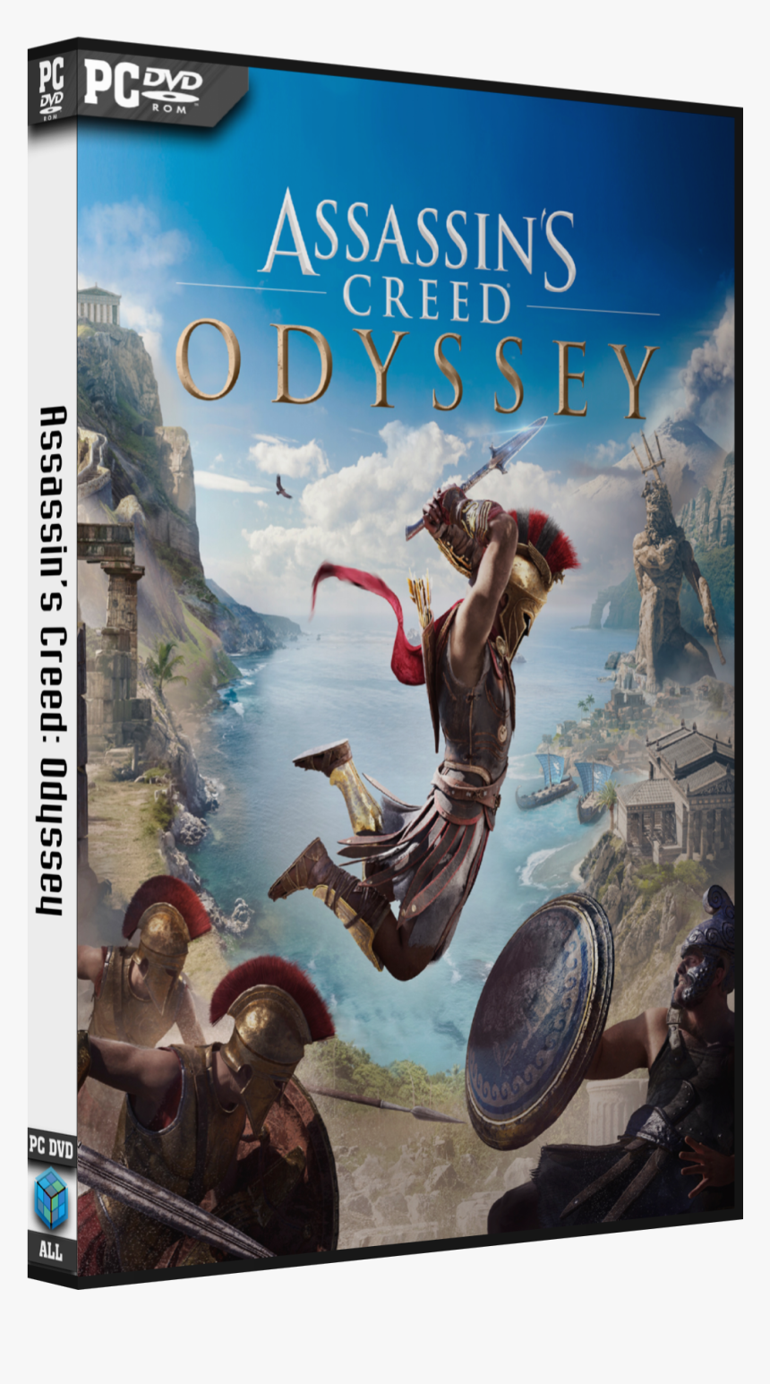 comerciante tornillo a tiempo Assassin's Creed Odyssey Pc Dvd Cover, HD Png Download - kindpng