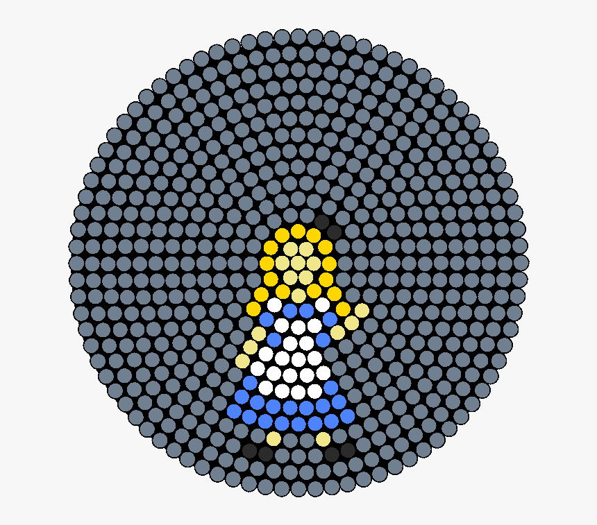 Disney Alice In Wonderland Perler Bead Pattern / Bead - Perler Bead Patterns Small Circle, HD Png Download, Free Download