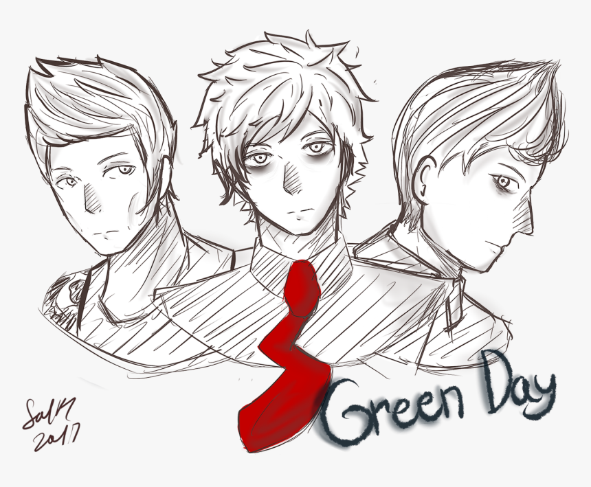 Green Day Fan Art, HD Png Download, Free Download