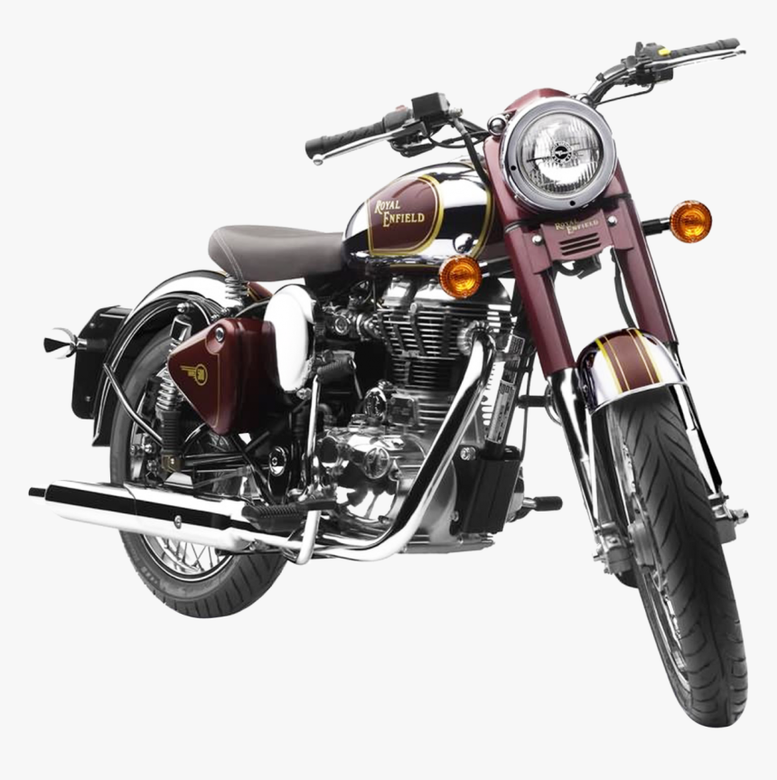 Royal Enfield Motorcycle Bike Png Image - Royal Enfield Classic Chrome, Transparent Png, Free Download