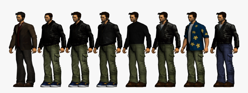 Claude Gta 3 Outfit, HD Png Download, Free Download