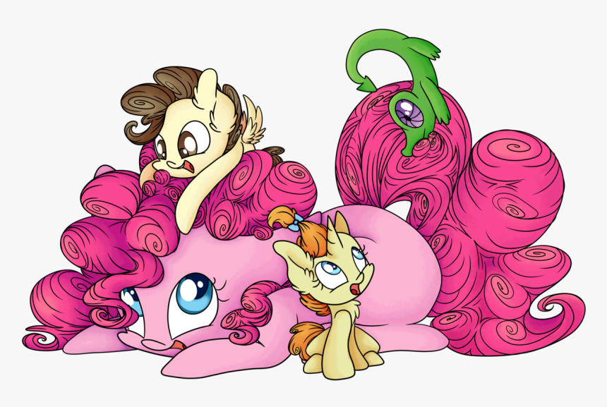 Pinkie Pie With The Cake Twins, HD Png Download, Free Download