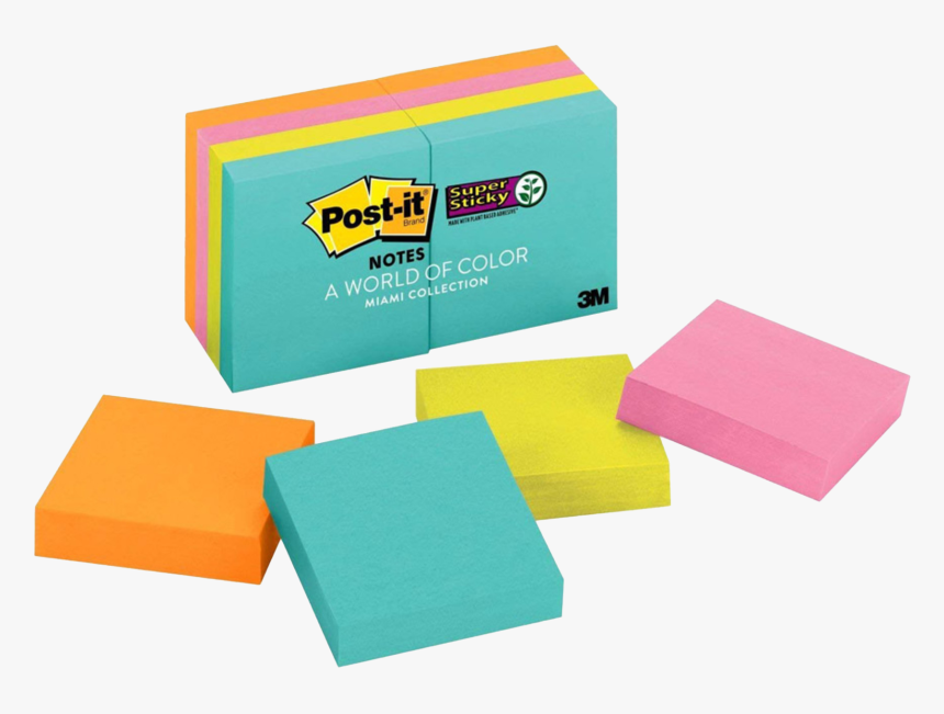 Sticky Notes Png Photo Background - 2 By 2 Post It Notes, Transparent Png, Free Download