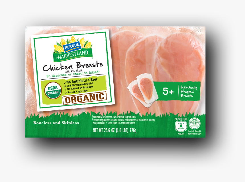 Perdue Harvestland Organic Boneless Skinless Chicken - Veal, HD Png Download, Free Download