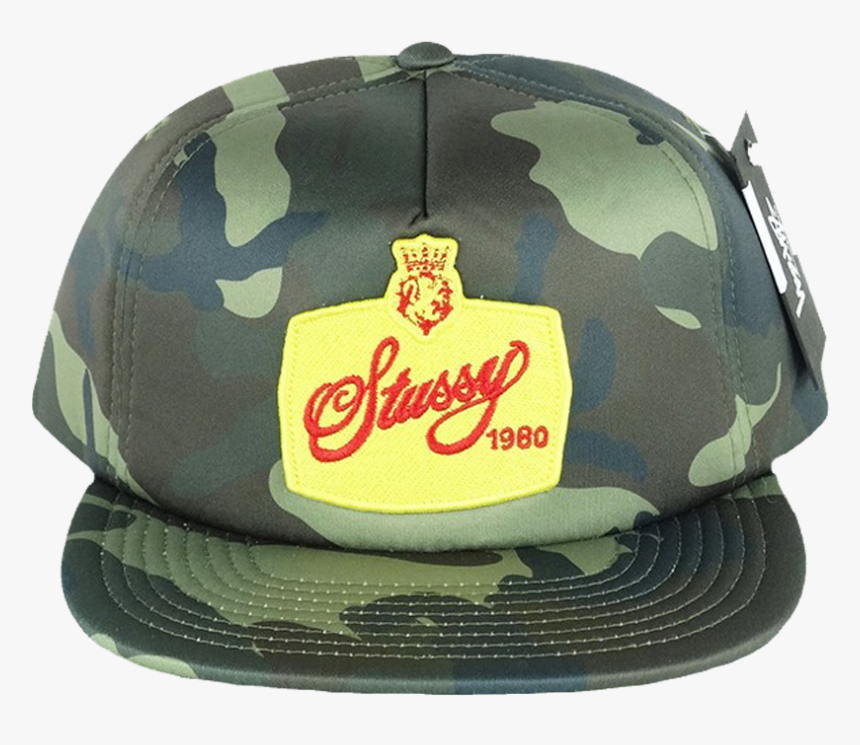 Stussy Milwaukee Foam Cap Camo - Baseball Cap, HD Png Download, Free Download