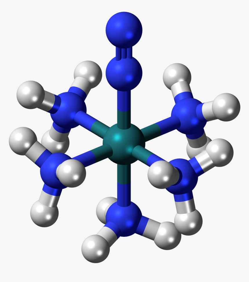 Rupentammine N2 3d Ball - Schweizer's Reagent, HD Png Download, Free Download