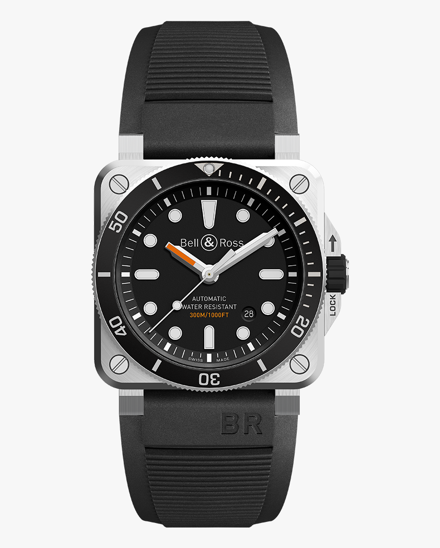 Br 03-92 Diver - Bell And Ross Br03 92 Diver, HD Png Download, Free Download