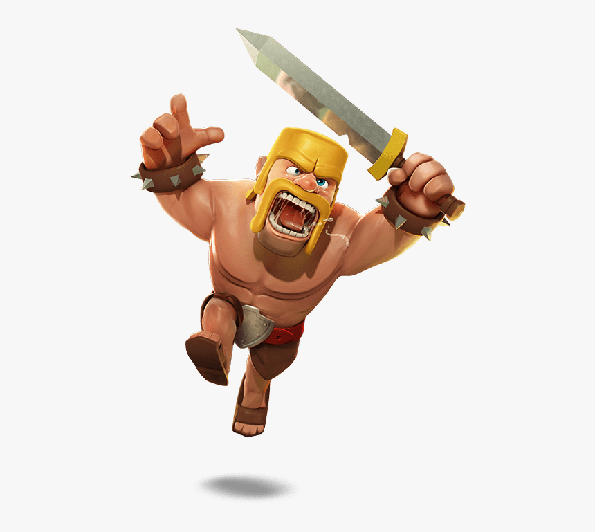Clash Of Clans King Barbarian Transparent, HD Png Download, Free Download