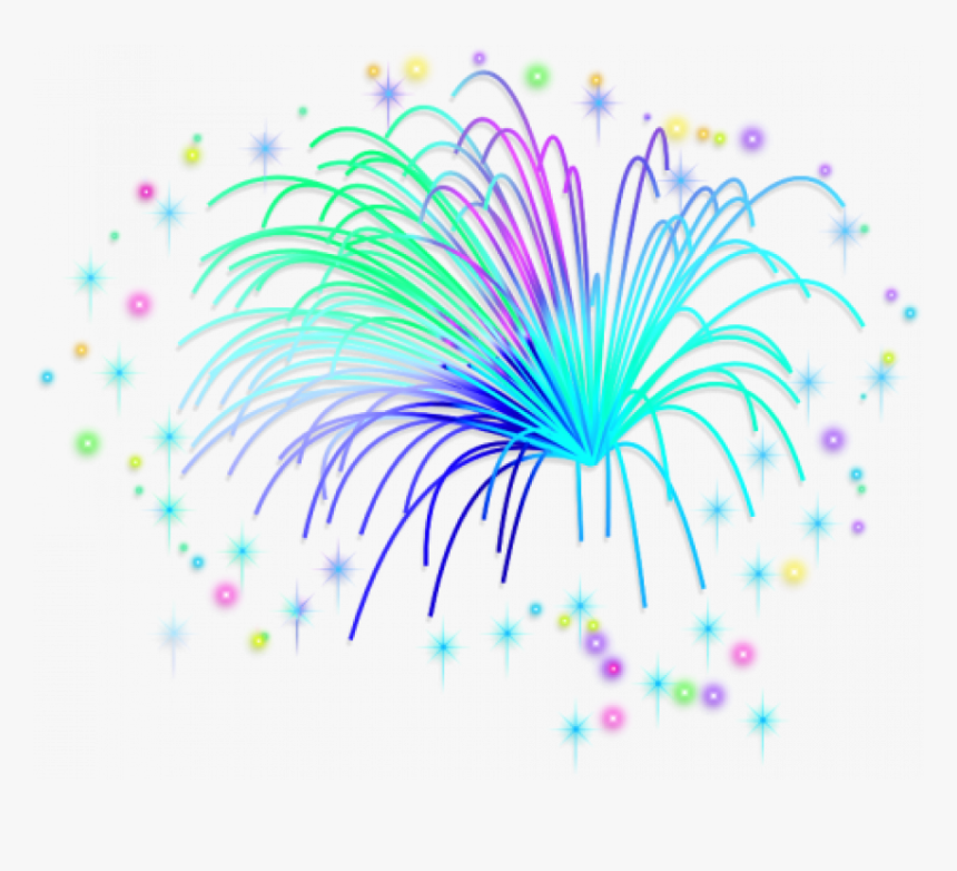 Colorful Fireworks Hd Png, Transparent Png, Free Download