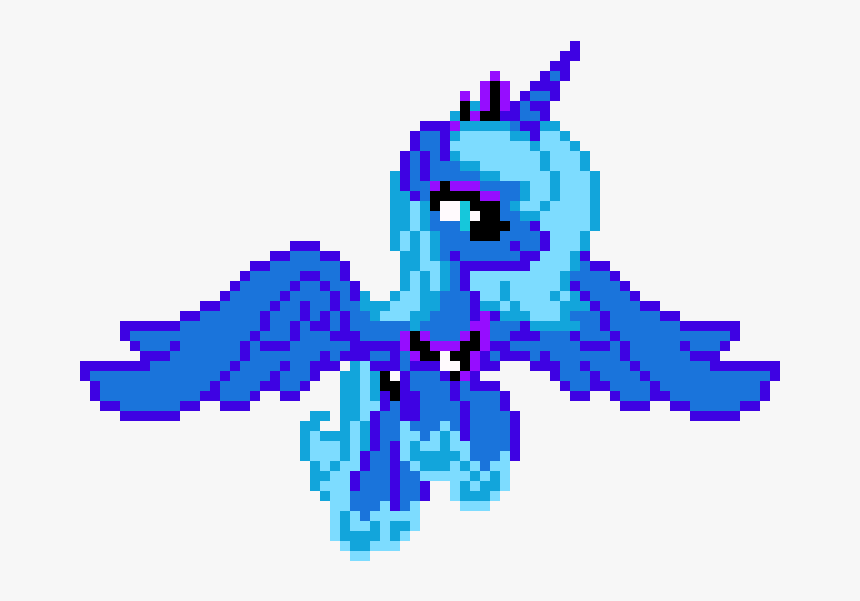 Princess Luna Pixel Art, HD Png Download, Free Download