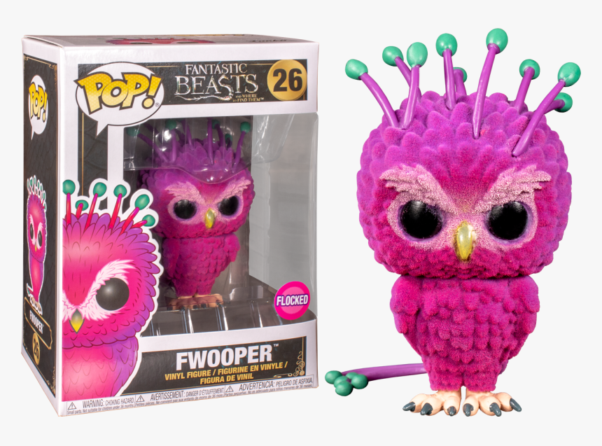 Flocked Funko Fwooper, HD Png Download, Free Download