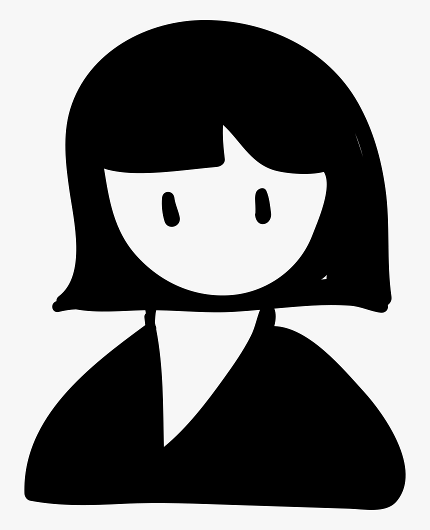 Woman Hand Drawn Person - Drawn Person Icon, HD Png Download, Free Download