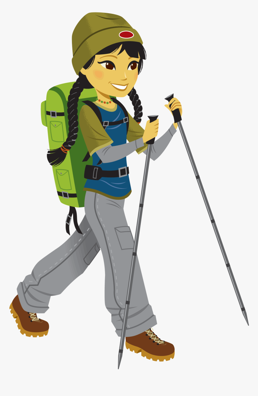 Clipart Library Stock Climbing Clip Hiking - Hiking Clipart Png, Transparent Png, Free Download