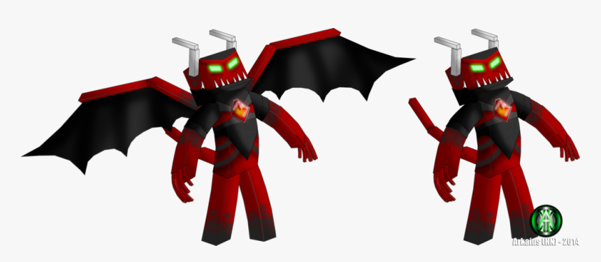 Minecraft My Ideas Demon By - Dark Demon Minecraft Skin, HD Png Download, Free Download