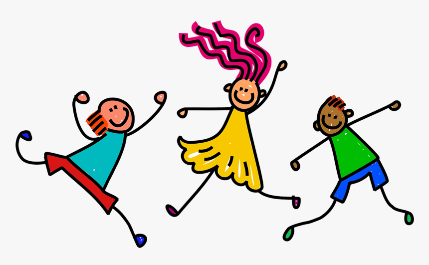 Moves Clipart Energetic Kid - Lively Cartoon, HD Png Download, Free Download