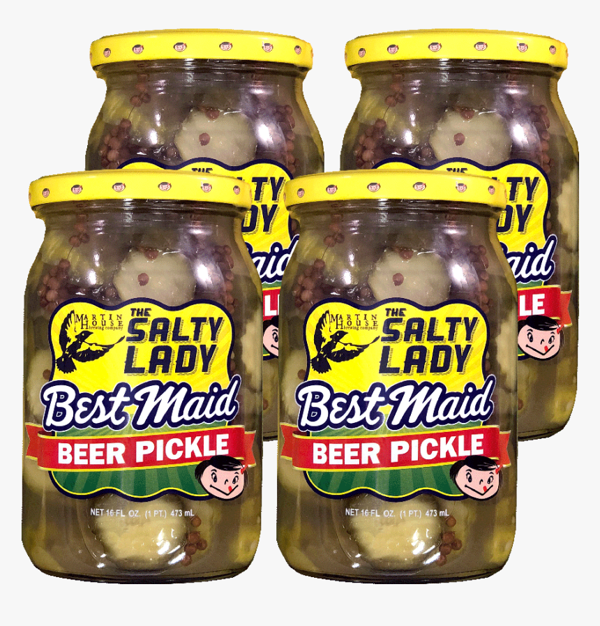 Best Maid Beer Pickles In A 4-pack - Martin House Best Maid Pickle, HD Png Download, Free Download