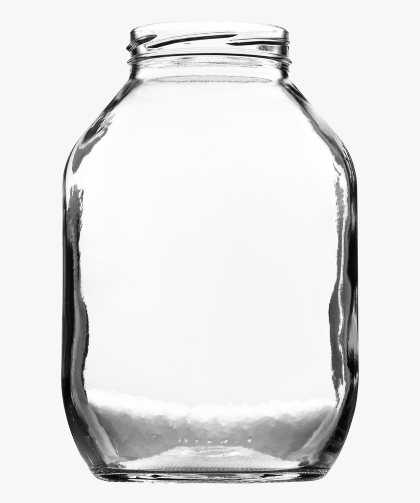 1/2 Gallon Pickle Jar Photo - Glass Bottle, HD Png Download, Free Download