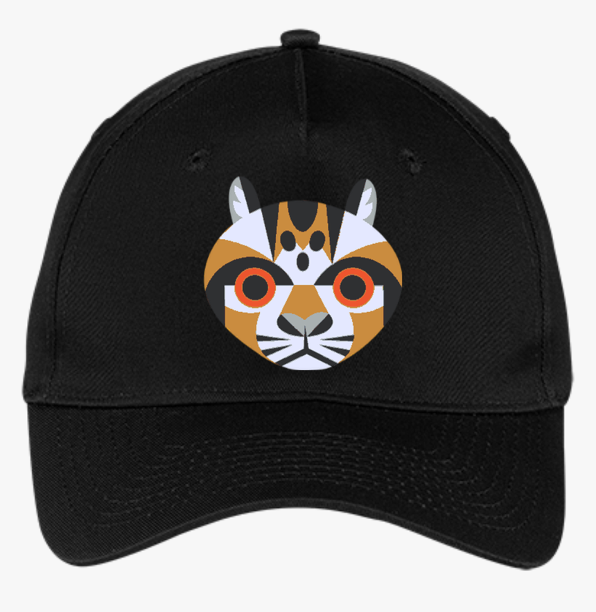 Ocelot Geometric Embroidered Five Panel Twill Cap Ocelot - Baseball Cap, HD Png Download, Free Download