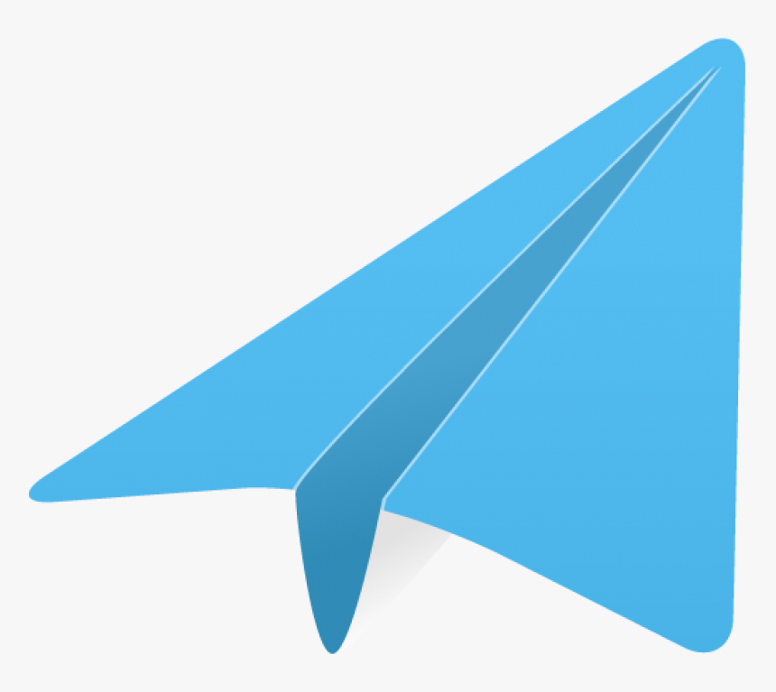 Blue Paper Plane Png Image - Paper Plane Icon Blue, Transparent Png, Free Download