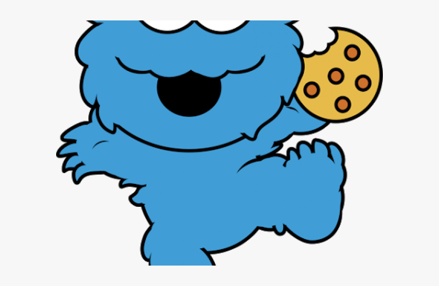 Cookie Monster Clipart Well Known - Baby Cookie Monster Clipart, HD Png Download, Free Download