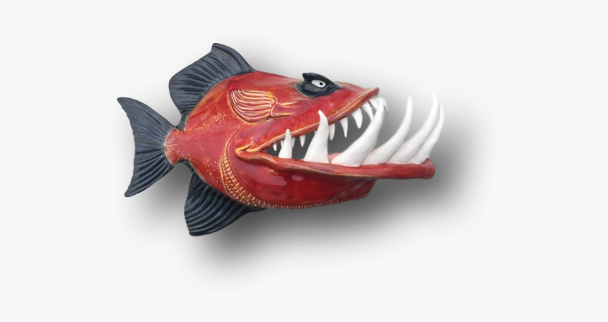 Red Fish With Large Teeth, HD Png Download, Free Download