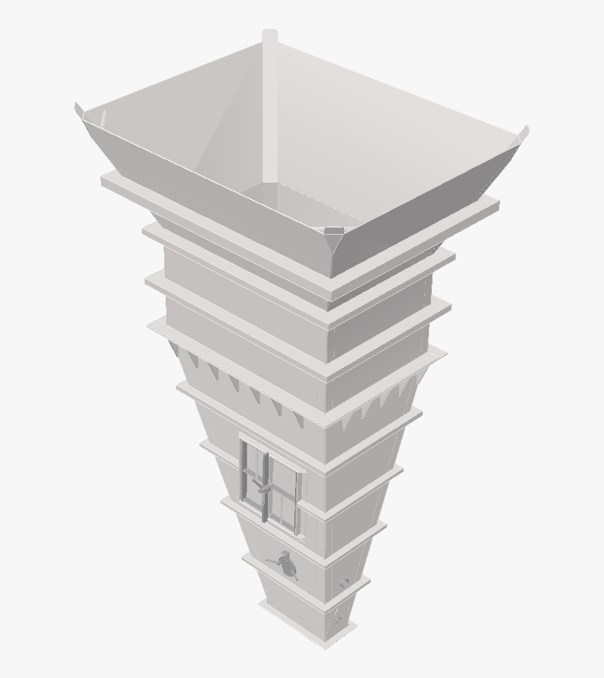Hoppers 3d Square Silos - Column, HD Png Download, Free Download