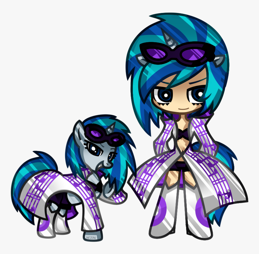 Vertebrate Purple Horse Like Mammal Fictional Character - Dj Pon 3, HD Png Download, Free Download