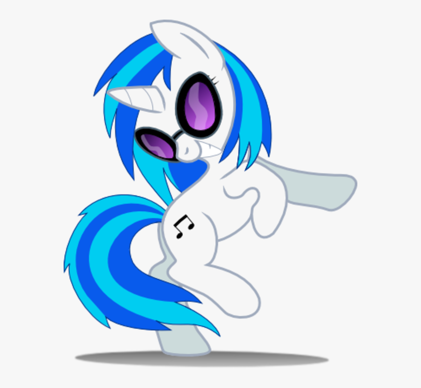 Dj P0n-3 / Vinyl Scratch Clipart , Png Download - Illustration, Transparent Png, Free Download